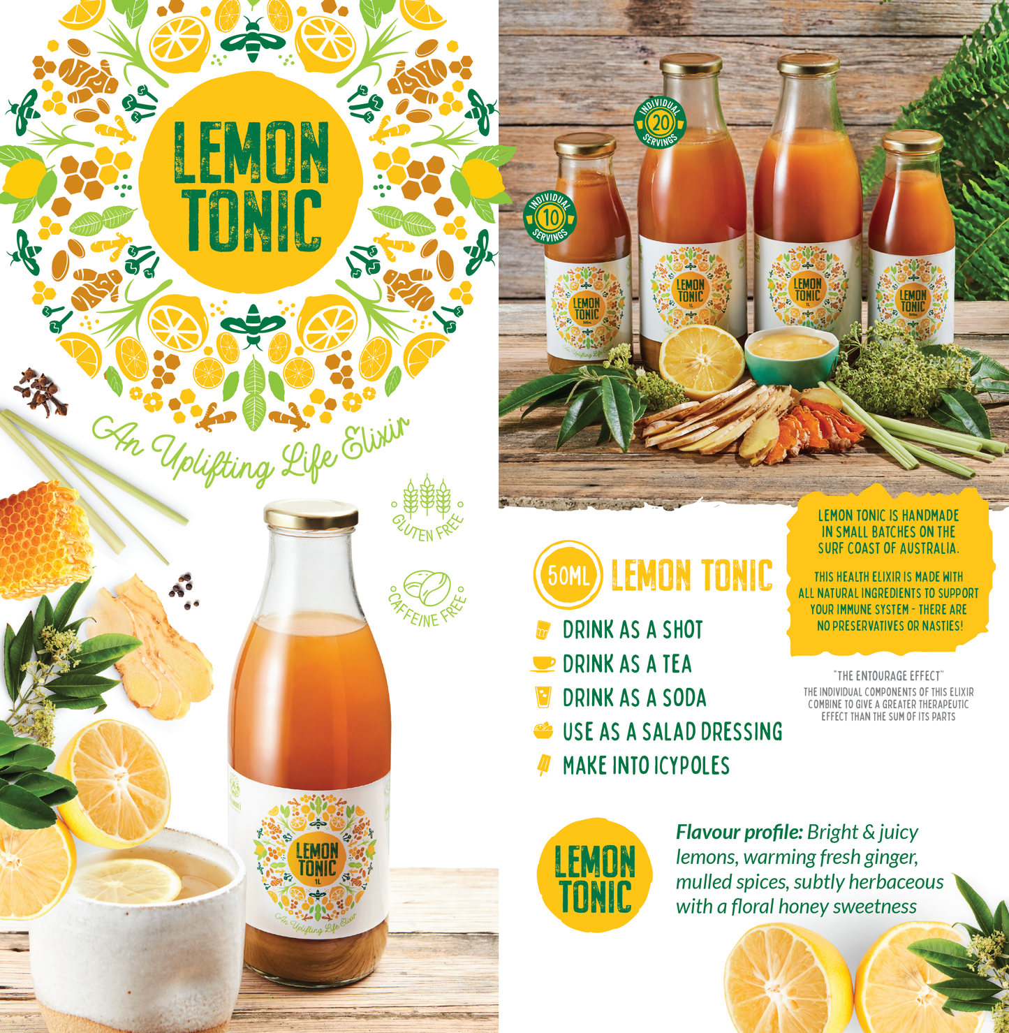 Lemon Tonic - Natural Elixir