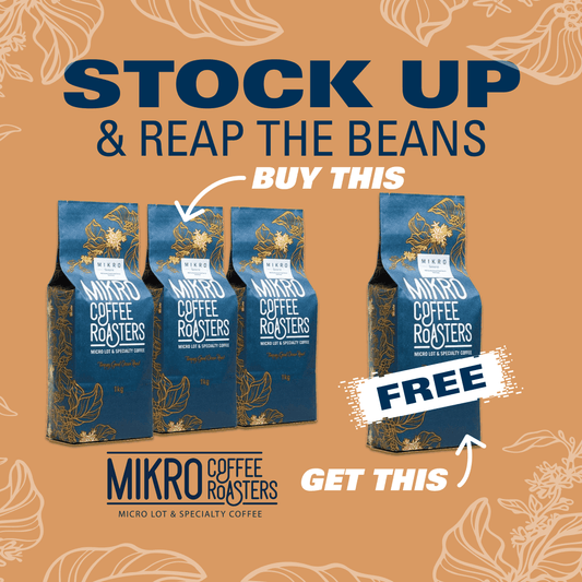 Big Value Pack - Buy 3kg Get 1Kg Bonus | Mikro Coffee Roasters Torquay