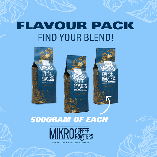 3x 500g Flavour Pack | Mikro Coffee Roasters Torquay