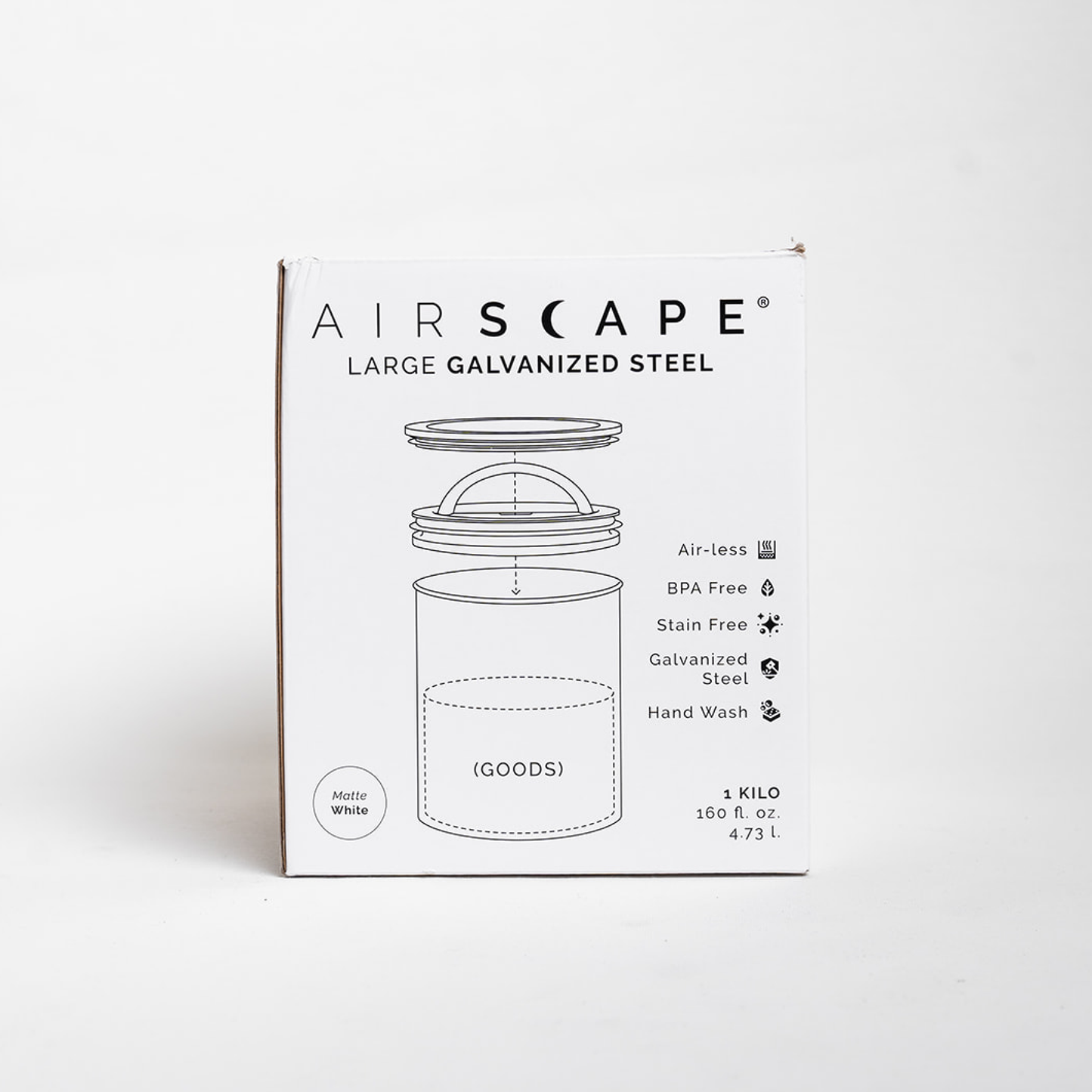 Airscape Coffee Storage Tin | Mikro Coffee Roasters Torquay