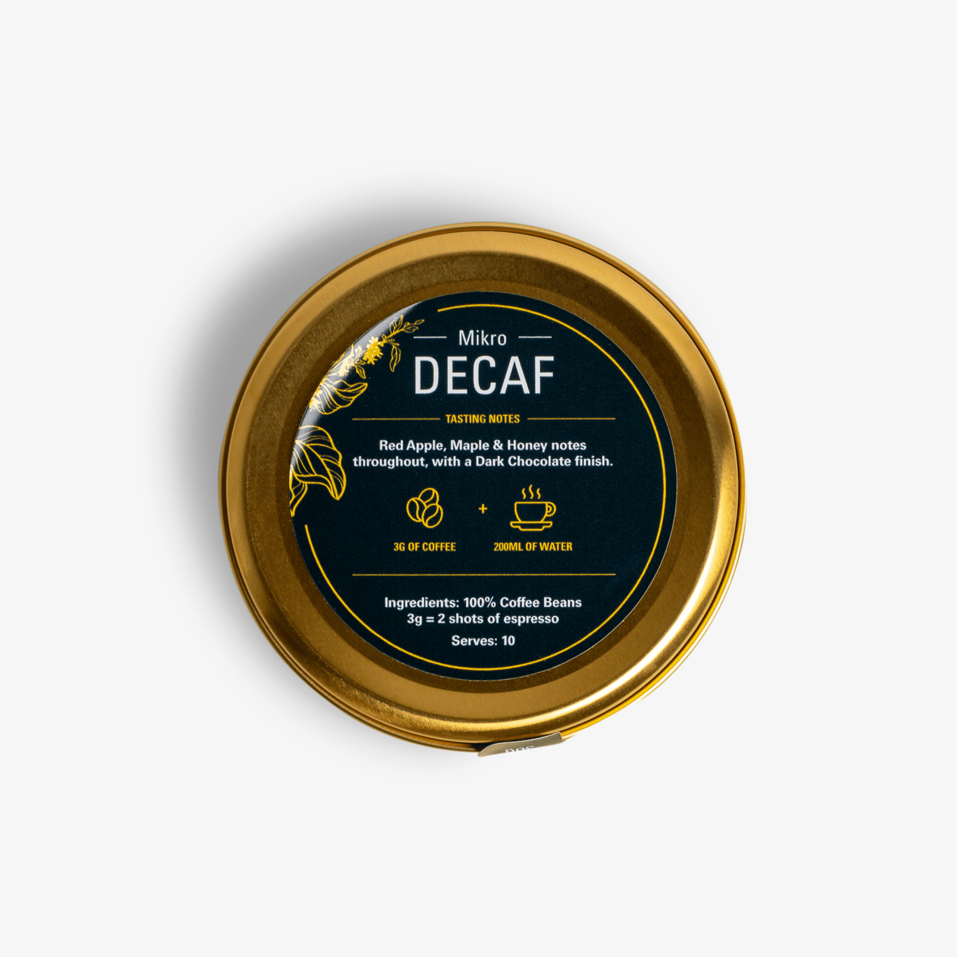 Instant Espresso - Decaf | Mikro Coffee Roasters Torquay