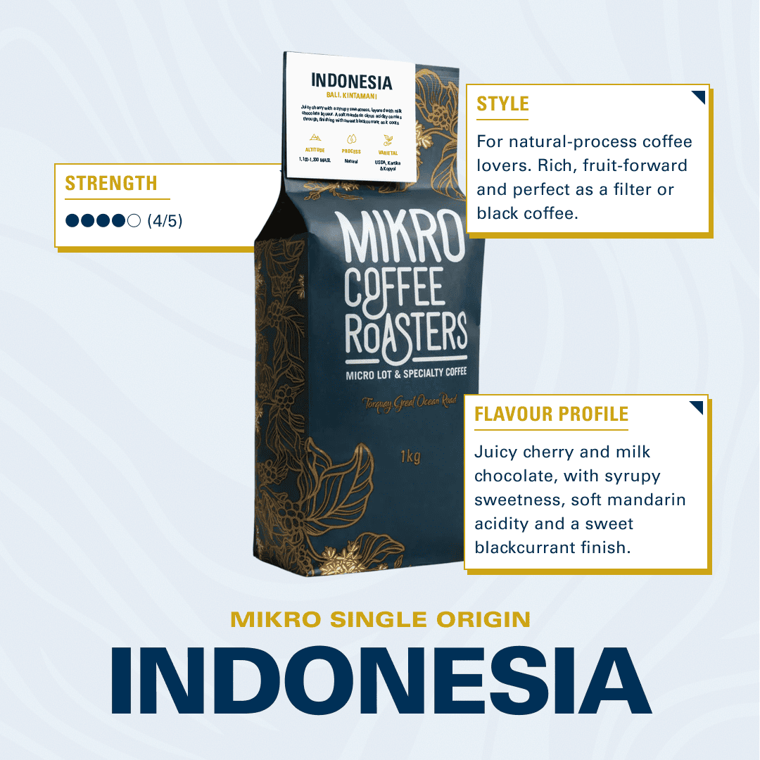 Indonesia - Bali, Natural | Mikro Coffee Roasters Torquay