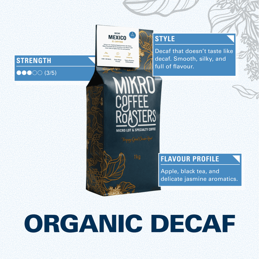Brazilian Decaf - Swiss Water Washed | Mikro Coffee Roasters Torquay