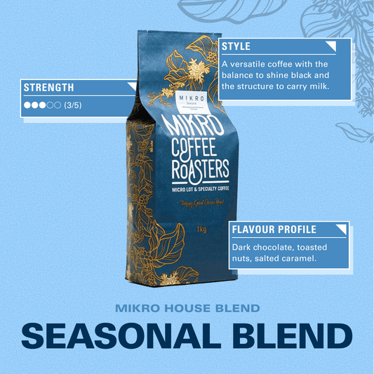 Mikro Seasonal Blend | Mikro Coffee Roasters Torquay