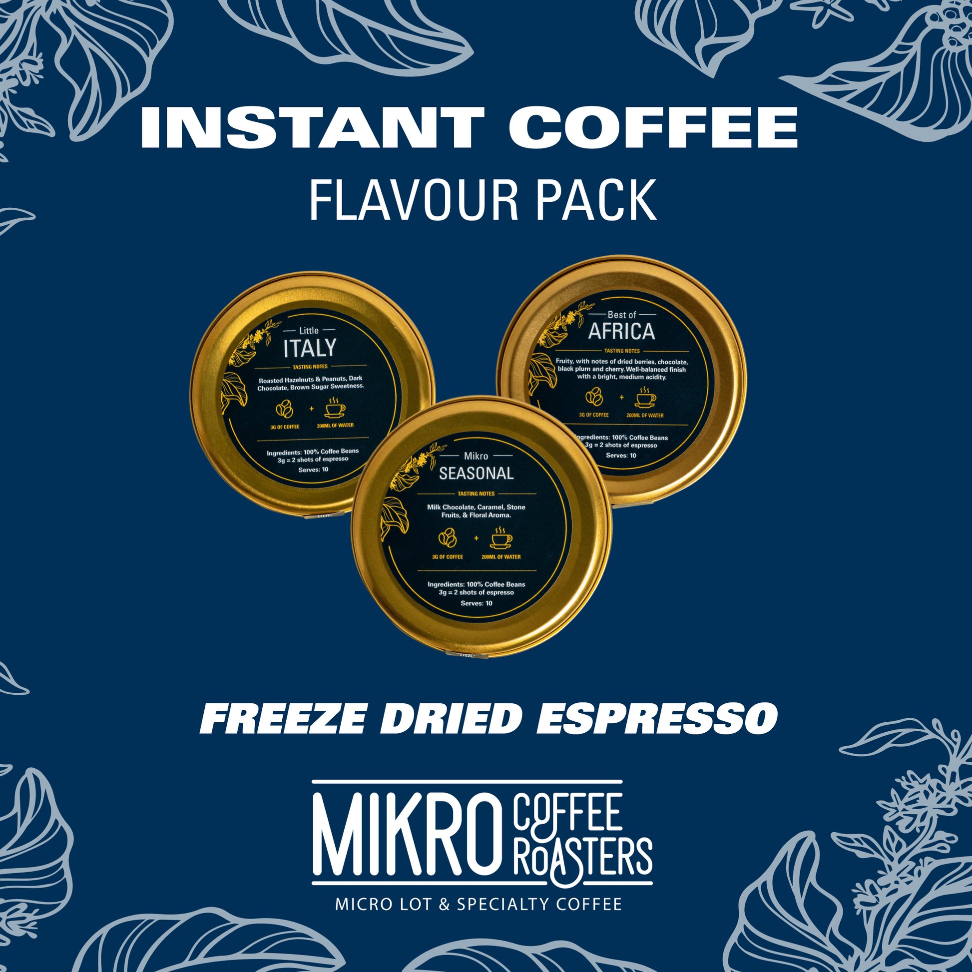 Instant Flavour Pack | Mikro Coffee Roasters Torquay