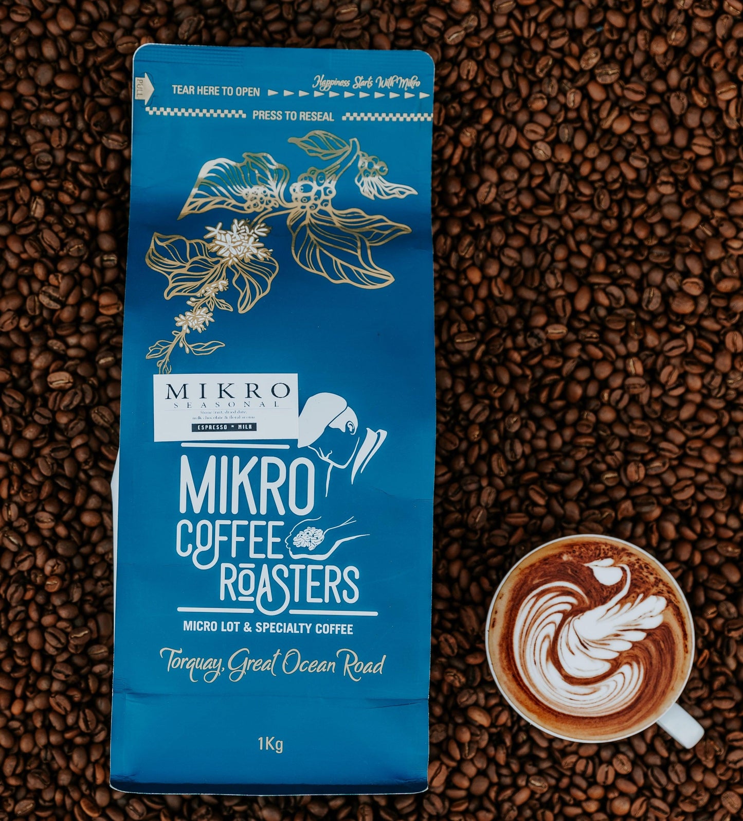 Mikro Seasonal Espresso Blend - Mikro Coffee Roasters Torquay