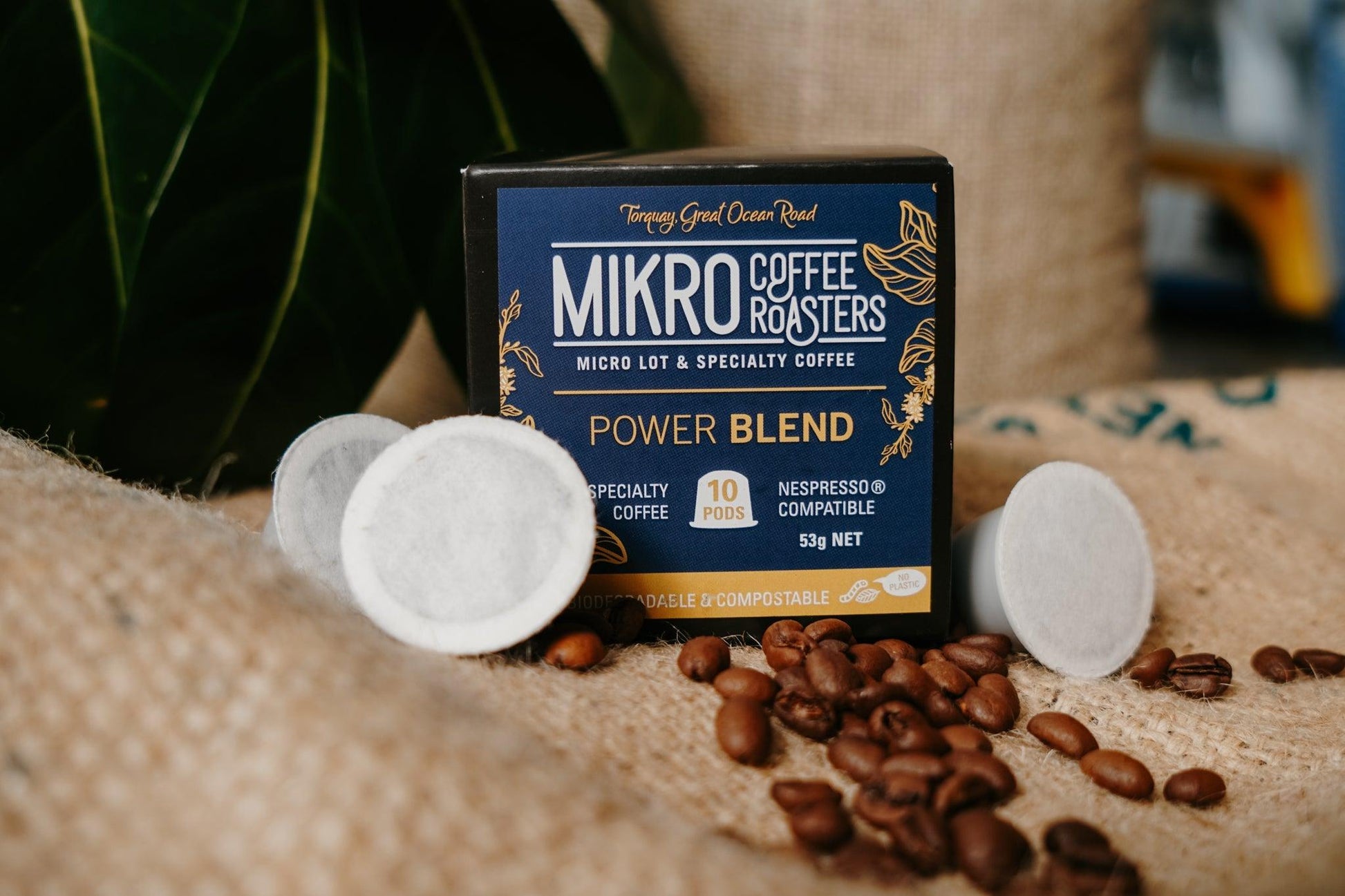 Premium Mikro Pods - 100% Compostable & Tasty - Mikro Coffee Roasters Torquay